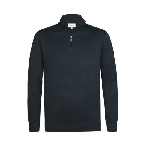 Michaelis gebreide trui donkerblauw afbeelding