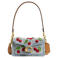 Coach denim schoudertas Tabby 20 Cherry blauw