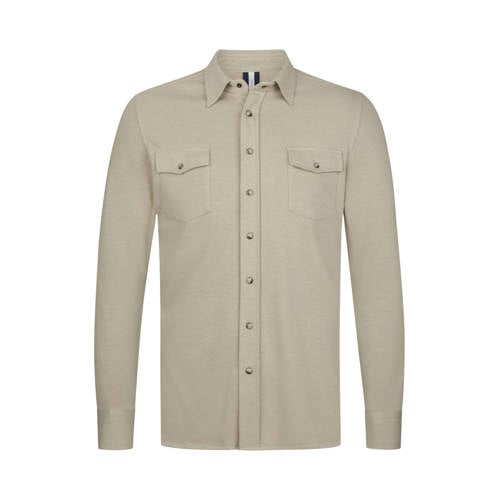 Profuomo overshirt beige afbeelding