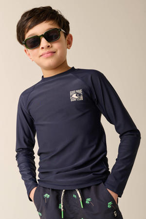 UV-shirt donkerblauw