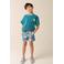 Tumble 'n Dry zwemshort blauw met all over print