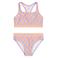 Tumble 'n Dry bikini met ruit print lila/roze
