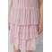 s.Oliver korte jurk met glitter roze
