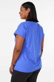 thumbnail: ACTIVE By Zizzi Plus Size sport T-shirt paars