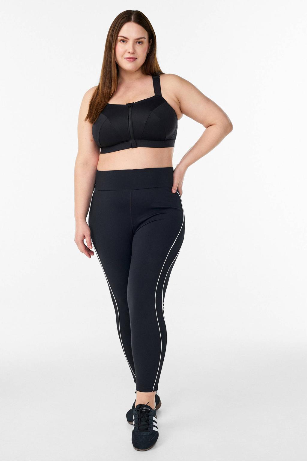 ACTIVE By Zizzi Plus Size sport-bh extreme support zwart