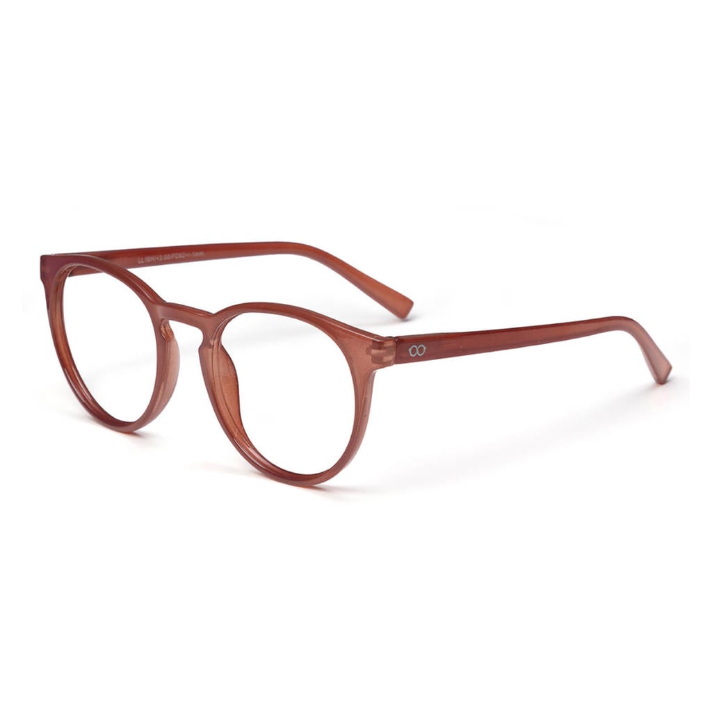 Looplabb leesbril Papillon lichtbruin