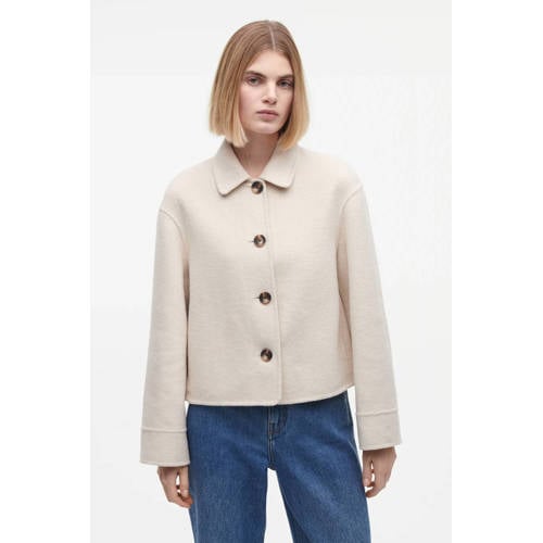 Studio AR by ARMA wollen jasje beige afbeelding