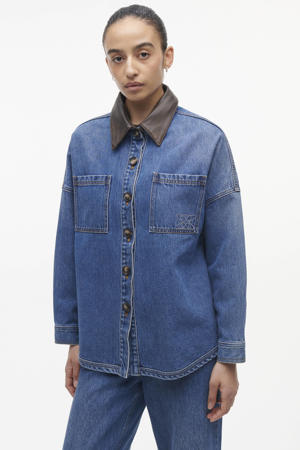 spijkerjas medium blue denim
