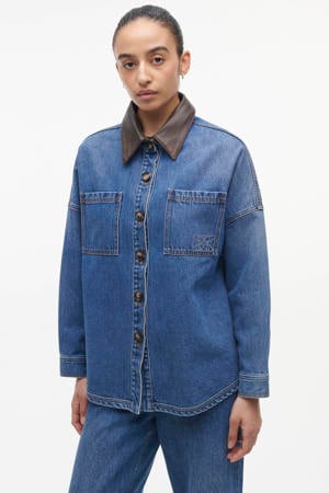 spijkerjas medium blue denim