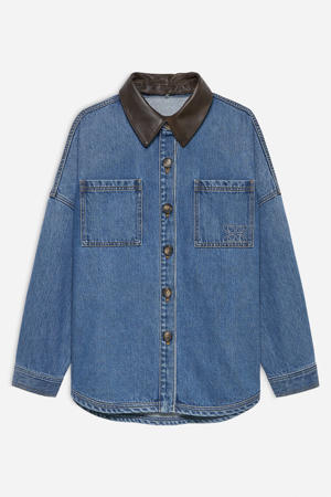 spijkerjas medium blue denim