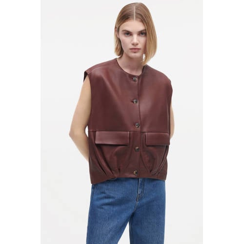 Studio AR by ARMA gilet donkerrood afbeelding