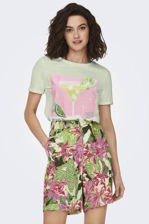 T-shirt lichtgroen