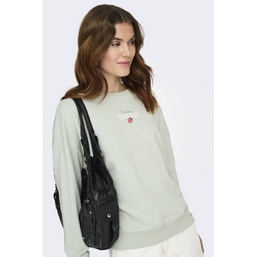 ONLY sweater lichtgroen afbeelding