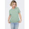 ONLY T-shirt met backprint groen