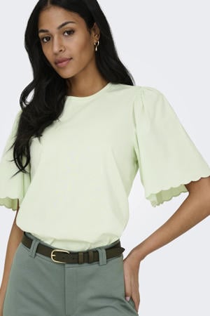 T-shirt lichtgroen
