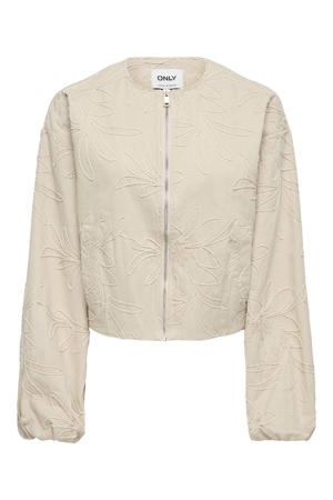 bomberjack broderie ecru