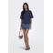 ONLY T-shirt marineblauw