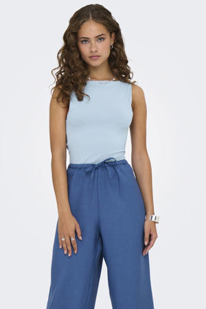 mouwloze top