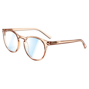 blauwfilter bril Papillon Blue Light champagne