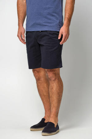 relaxed chino short donkerblauw