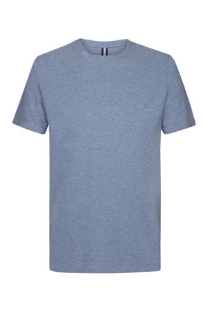 regular T-shirt blauw