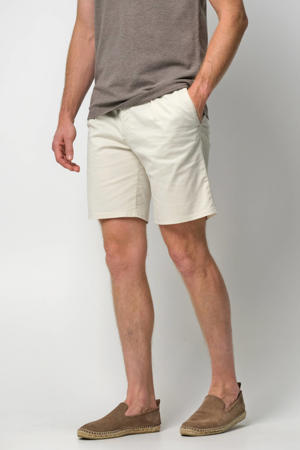relaxed chino short ecru