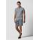 Profuomo relaxed chino short grijsblauw