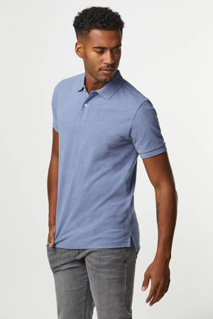 regular polo blauw