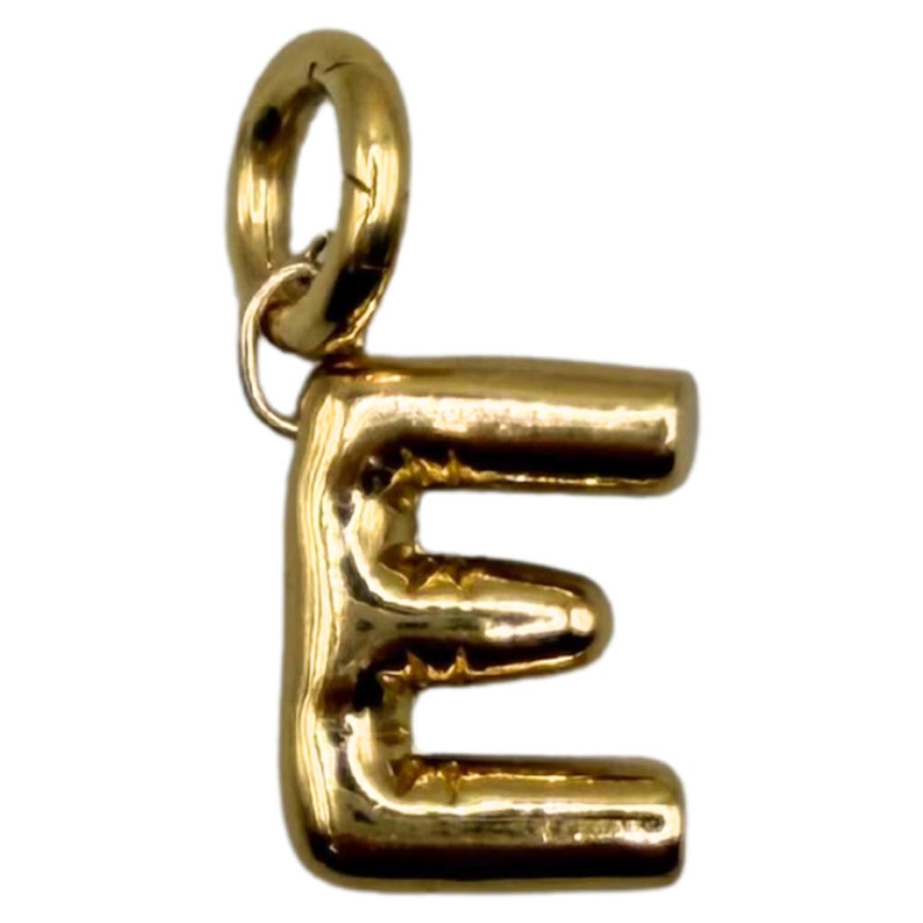 Bonnie Studios hanger letter E Big Pendant
