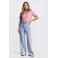 JANSEN Amsterdam JANE SS26 high waist wide leg jeans lichtblauw