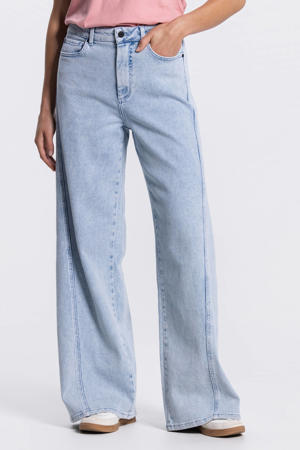 JANE SS26 high waist wide leg jeans lichtblauw