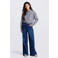 JANSEN Amsterdam gestreepte blouse donkerblauw