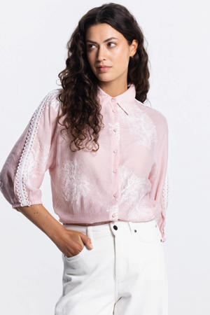 blouse lichtroze