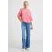 JANSEN Amsterdam gebloemde sweater roze met pailletten