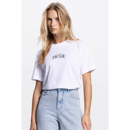 JANSEN Amsterdam T-shirt wit afbeelding