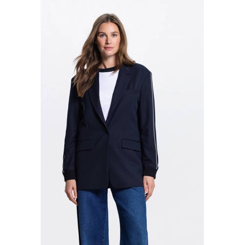 JANSEN Amsterdam regular blazer donkerblauw afbeelding