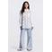 JANSEN Amsterdam gebloemde blouse ecru