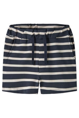 regular gestreepte casual short