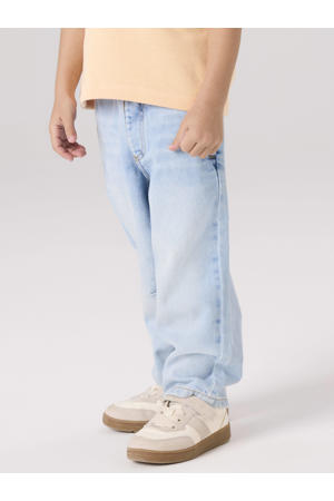 NMMBEN straight leg jeans light blue denim