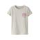 NAME IT MINI T-shirt met backprint beige