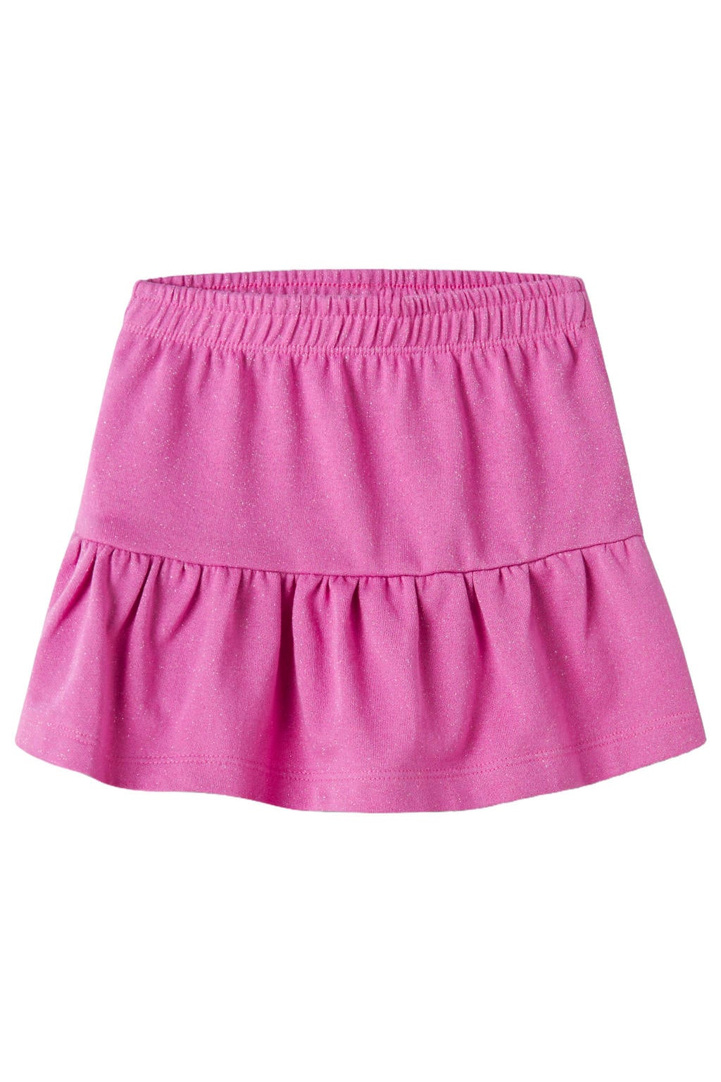 Roze meisjes NAME IT MINI A-lijn rok met glitter voorzien van