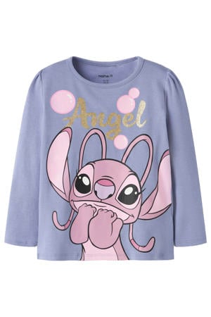 Lilo & Stitch longsleeve paars