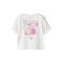 NAME IT MINI T-shirt met backprint wit