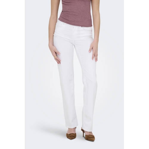 ONLY straight leg jeans wit afbeelding