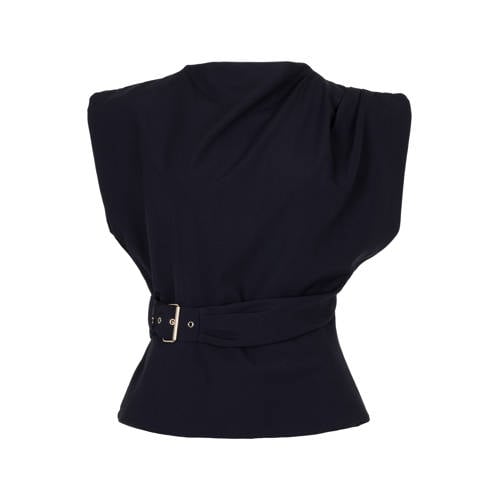 Freebird mouwloze top marineblauw afbeelding