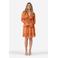 IBANA zomerjurk met paisley print oranje