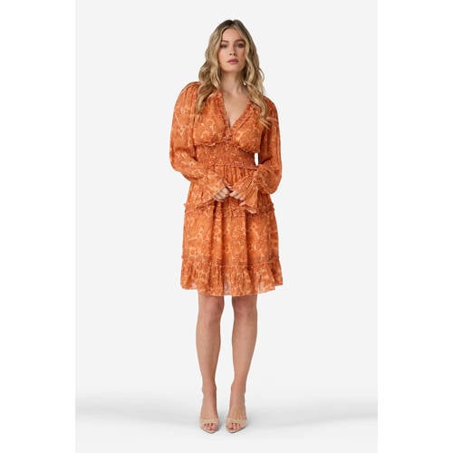 IBANA zomerjurk met paisley print oranje afbeelding