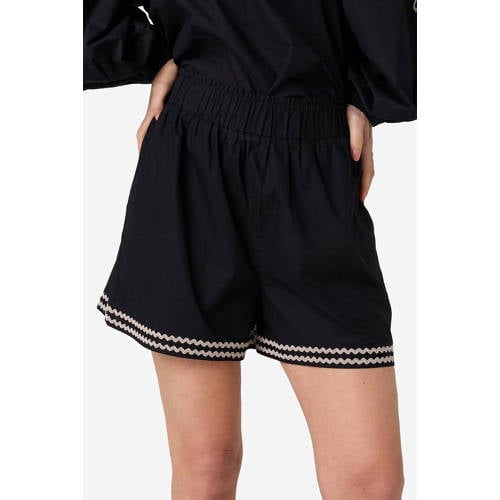 IBANA regular waist casual short zwart afbeelding