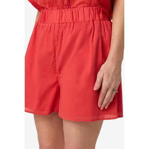 IBANA wide leg regular waist casual short rood afbeelding