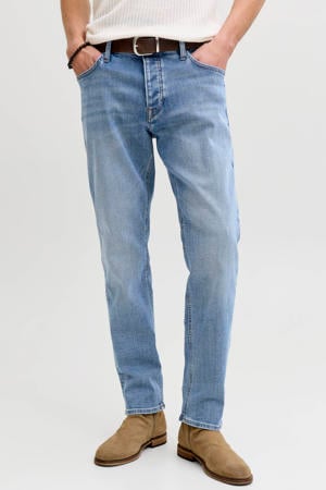 JJIMIKE JJORIGINAL tapered jeans blue denim